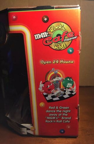 M&M’s Rock’n Roll Cafe Jukebox Candy Dispenser 3