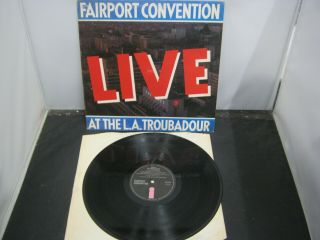 Vinyl Record Album Fairport Convention Live (170) 25