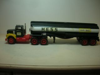 Vintage Hess Fuel Oil Tanker,  Toy Truck,  60 
