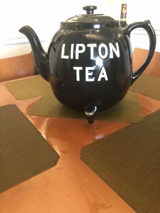 Lipton Tea Pot Antique,  Large