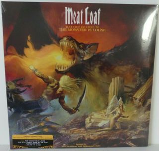 Meat Loaf Bat Out Of Hell Iii The Monster Is Loose Very Rare Double Lp