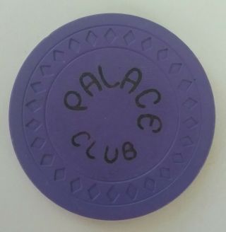 Palace Club Casino Chip