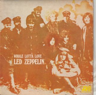 Led Zeppelin - " Whole Lotta Love " (, 3) Orig.  Aust.  7 " Ep W/ps Atlantic Ax - 11,  695