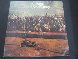 Vinyl Record Album Neil Young Time Fades Away (170) 3