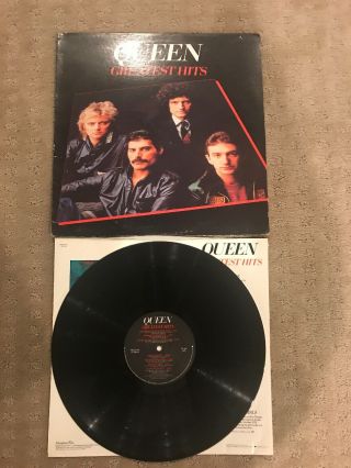 Queen Greatest Hits Vinyl Lp 5e - 564 Ultrasonic Cleaned Ex