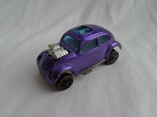 Vintage 1967 Hot Wheels Redline Custom Volkswagen Vw Beetle Light Purple Rare