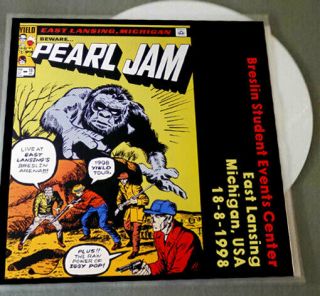 Pearl Jam - Breslin Student East Lansing 1998,  White 7 " Ep Limited To 30 Copies