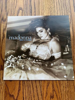 Madonna Like A Virgin Lp Vinyl Record 1984 Sire -