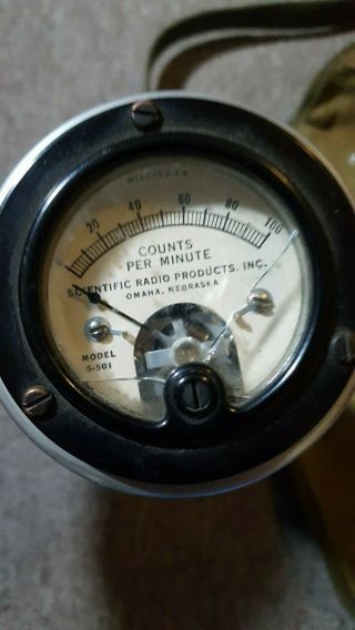 Scientific Radio Products Model S 101 Geiger Gun (1955)