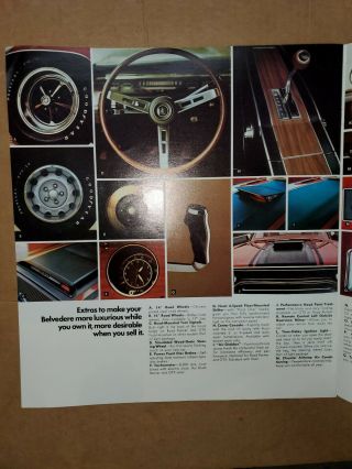 1970 Plymouth Belvedere - GTX - Road Runner - Satellite brochure 4