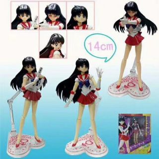 Sailor Moon Sailor Mars Action Figure 5.  5 " Toy Doll