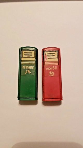 Cities Service 5 - D Gas Pump Salt And Pepper Shakers Huntingdon Pa.