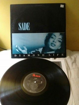Sade - Diamond Life Lp Vinyl Record 1985 Cbs (fr 39581)