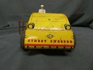Vintage Metal Ny - Lint Street Sweeper Toy 1100 Authorized By Elgin Sweeper Co.