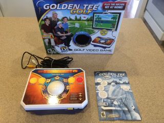 Golden Tee Golf Plug And Play Classic Home Tv Edition Arcade Jakks Pacific