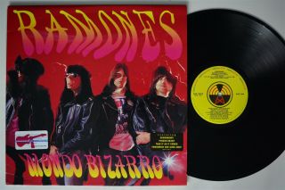 Ramones Mondo Bizarro Radioactive Lp Nm/vg,  Promo W/press Kit,  2 Promo Sheets