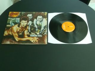 David Bowie Diamond Dogs 1974 Uk First Press 12 " Vinyl Record Album