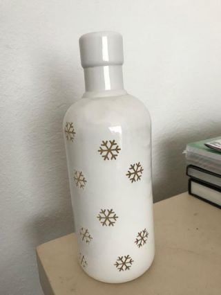 Absolut Vodka Christmas Snow Flake Skin Bottle 750ml Bottle Case Special Edition
