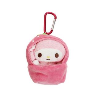 My Melody Mascot Plush Keychain " Take Me With You " Sanrio Kawaii My Melody