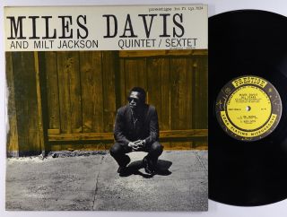 Miles Davis All Stars Quintet/sextet - S/t Lp - Prestige Mono Dg Rvg 446 W 50th