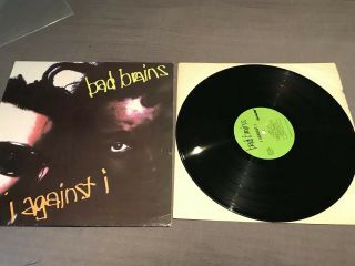 Bad Brains " I Against I " Lp (vinyl,  Nov - 1986,  Sst) Cro Mags