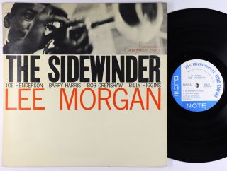Lee Morgan - The Sidewinder Lp - Blue Note - Blp 4157 Mono Rvg Ear Ny Usa Vg,