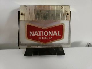 Vintage National Bohemian Beer Lighted Cash Register Topper Sign Light 4
