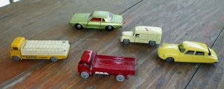 5 Matchbox Lesney Cars No.  66 Citroen 51 Albion Chieftan & Others CN 3
