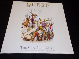 Queen - The Show Must Go On 1991 Parlophone 12 Queensg 19 Etched 12 " Vinyl Nm