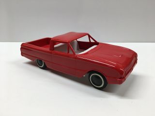Vintage 1965 Tonka Toys Ford Falcon Ranchero For Tonka Auto Carrier (red)