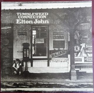 Elton John Tumbleweed Connection 1970 Vinyl Uk Djm Records Djlps 410 Vg,  W/book