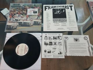 Dead Kennedys - Frankenchrist - 1985 Press Lp Ex In Shrink W Sticker