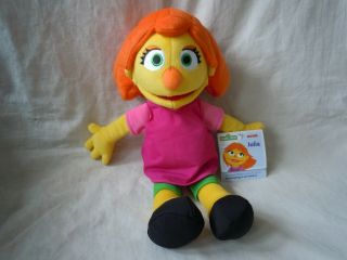 Julia Muppet 14 " Gund Sesame Street And Autism