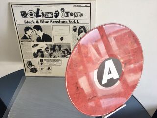 The Rolling Stones - Black & Blue Sessions Vol 1 Red Mega - Rare Vinyl Lp