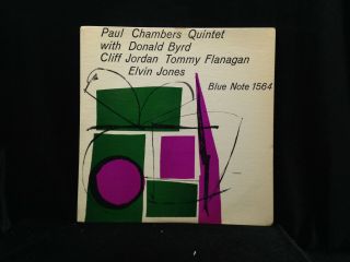 Paul Chambers Quintet - Same - Blue Note 1564 - Donald Byrd West 63rd Rvg Ear Dg 9m