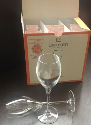 Louis Roederer Champagne 16cl Flutes Glasses X 2 Unboxed Logo Rare