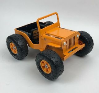 Vintage 1970’s Tonka Pressed Metal Yellow Dune Buggy Jeep Mr - 970