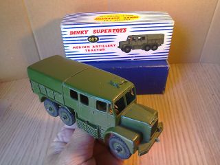 Dinky Toys By Meccano Leyland Artillery Tractor,  Totally,  Box