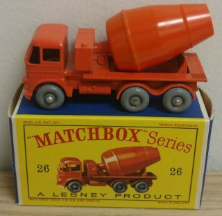 Lesney Matchbox Vintage Toy 26 Cement Lorry 2