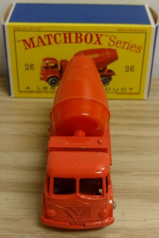 Lesney Matchbox Vintage Toy 26 Cement Lorry 3