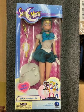 Sailor Moon Sailor Uranus 11.  5” 29.  2cm Deluxe Adventure Doll Irwin Toy Nib