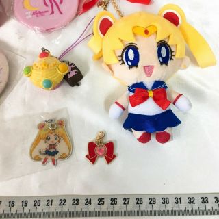 Sailor Moon Serena Tsukino Plush doll mascot mirror Strap Japan anime Manga O22 2