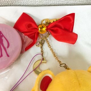 Sailor Moon Serena Tsukino Plush doll mascot mirror Strap Japan anime Manga O22 5
