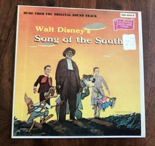 Walt Disney’s – Song Of The South - Rare 1959 Ep " Zip A Dee Doo Dah " Record