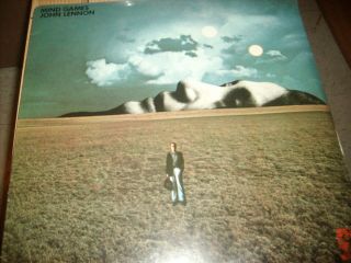 John Lennon - Mind Games Vinyl Lp 1973 Sw3414.  Apple Psych Rock