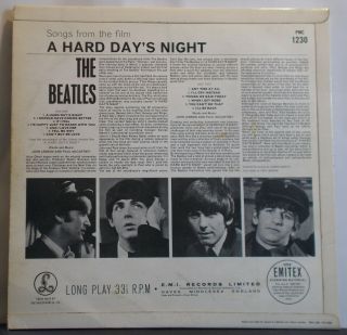 THE BEATLES A Hard Day ' s Night - UK Mono LP John Lennon Paul McCartney 4