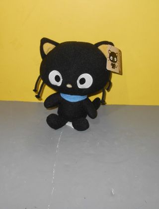 Sanrio Fiesta Chococat Stuffed Plush Toy With Tags Black Cat Blue Bandanna