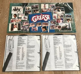 Grease Movie Soundtrack Vintage 1978 Record Album Vinyl Lp