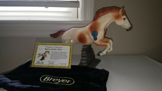 Kiowa 2013 Vintage Club Sr Chalky Chestnut Pinto Jumping Horse Only 500 Made