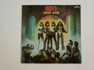 Kiss - Love Gun - Red Vinyl Uk Import Lp - 1977 Pressing - Never Played
